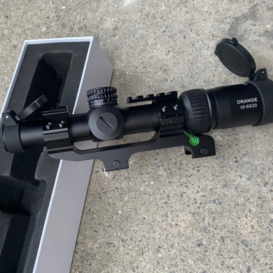速瞄1.5-6×20霍克分化瞄准镜狙击镜瞄准器orange倍镜短款窄边