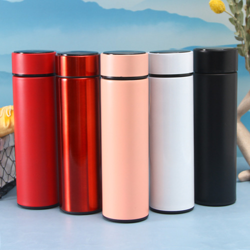 Smart Insulation Cup Temperature Display 304 Stainless Steel Vacuum Cup Double Layer Vacuum Water Cup