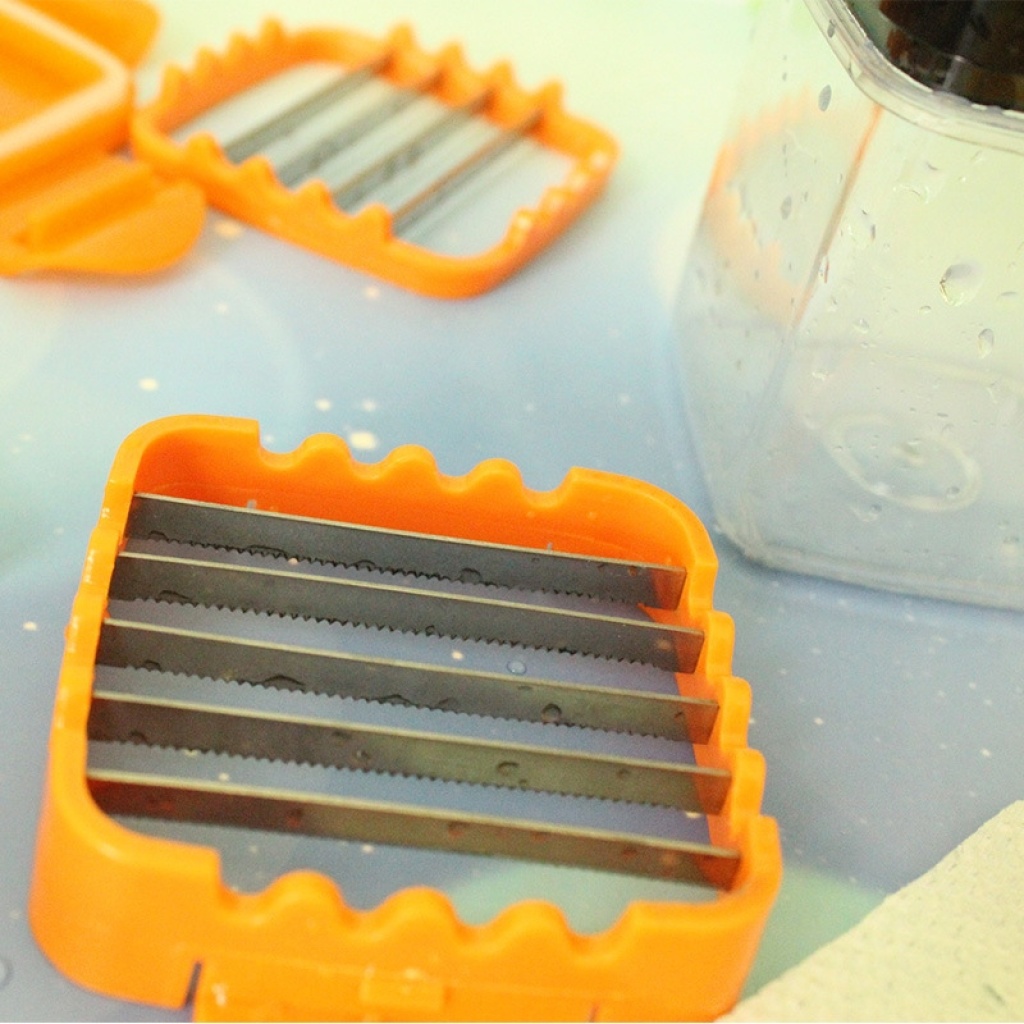 Bestseller Nicer Dicer Quick multi-functional vegetable cutter 7-piece set Vegetable cutter, vegetable and shredded cutter pic 8