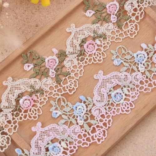 6cm water soluble lace embroidery lace color multicolor polyester silk clothing accessories home textile fabric accessories