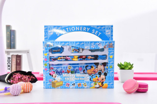 Promotion for Children creative Portable Stationery Set Gift Box Primary School Supplies Kindergarten Birthday Gift Wholesale