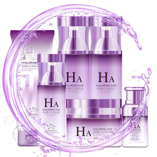 Factory Wholesale Hyaluronic Acid Cosmetics Full Set Facial Care Essence Lotion Firming eye Cream Moisturizer
