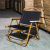 Portable Outdoor Folding Chair Wood Grain Chair Kermit Chair Outdoor Folding Chair Camping Portable Folding Chair Generation Hair