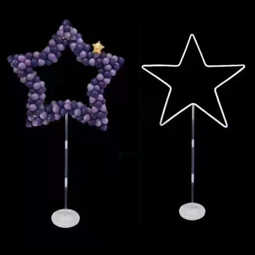wholesale balloon floating column bracket road lead five-pointed star air circle wedding birthday party decoration layout supplies