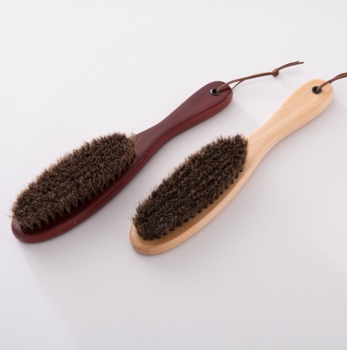Colorful Big Wooden Brush Horse Hair Brush Haircut Broken Hair Brush brush Oil Head Brush Beard Hairdressing Style Brush 
