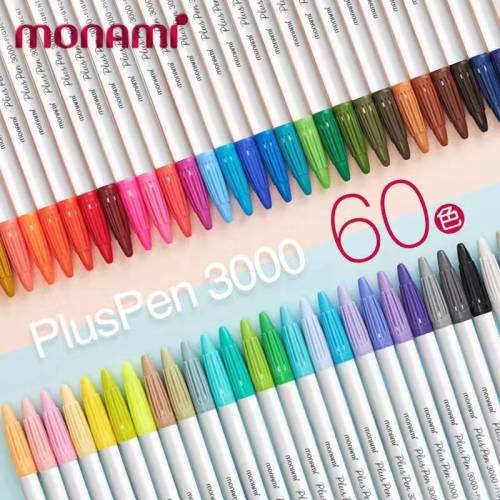 South Korea Monami 3000 Version 2022 New Color Gel Pen Hook Line Pen Watercolor Pen Murami 4009