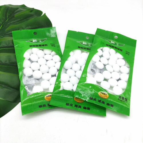 Wholesale Summer Direct Supply Household Natural Mothball Aromatic Green Camphor Mothball Insect Repellent 2 Yuan Store Supply