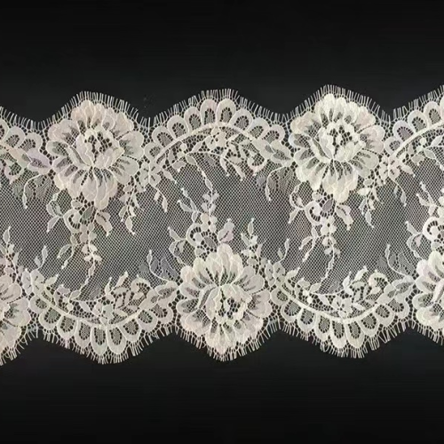 Factory Direct Eyelash Nylon Lace Wedding Curtain Wave Accessories