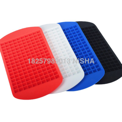 160 grid silicone ice tray small square 1*1 * 1cm ice cube ice box mold ice cube ice maker ice box