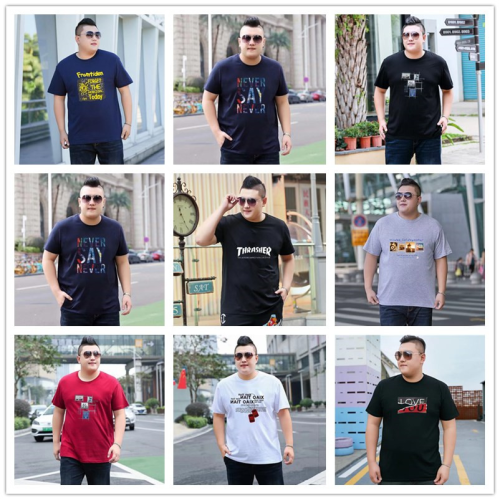 Trendy Men‘s Clothing T-shirt 2022 Running Rivers and Lakes Stall Supply Hot Sale Popular Large Size Pearl Cotton Short Sleeve Wholesale