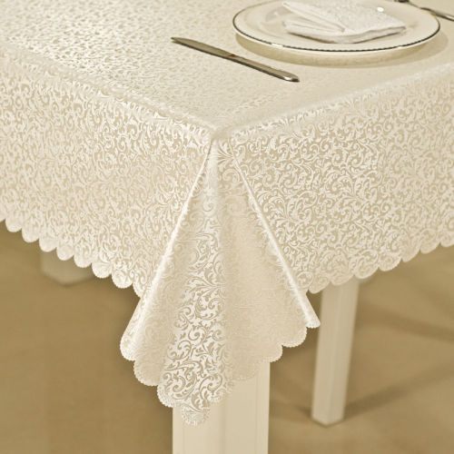 tablecloth waterproof oil-proof washable anti-scald rectangular hotel european style coffee table tablecloth table mat home fabric