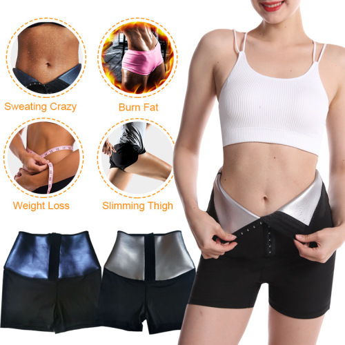 cross-border foreign trade women‘s high waist body shaping pants sports belly contracting training shorts thickened breasted sweat pants tv underwear