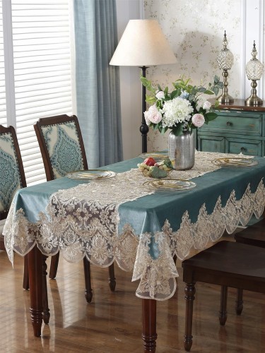 nordic table cloth fabric advanced lace modern minimalist rectangular tablecloth light luxury wind table kazahoba