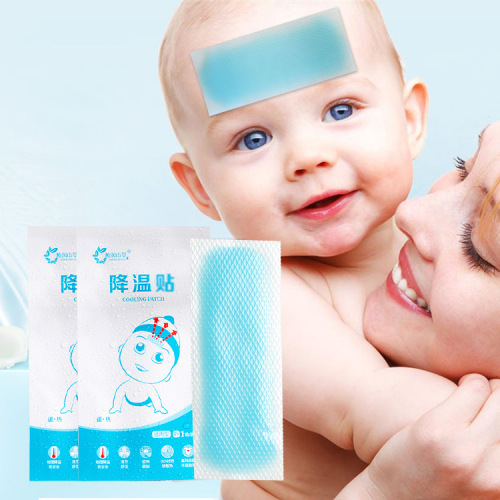 ice paste hydrogel ice paste factory direct cooling forehead paste children cool paste wholesale cross-border