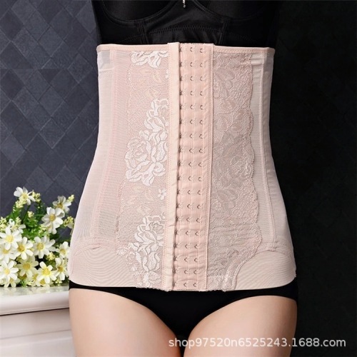 postpartum belly band body shaping waistband lace breathable shapewear invisible correction seamless bodybuidling belly band