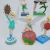6 Wonderful FARCENT Hand-Made Elf Girl Doll Wings Little Fairy Cake Decoration Model Decoration Toys