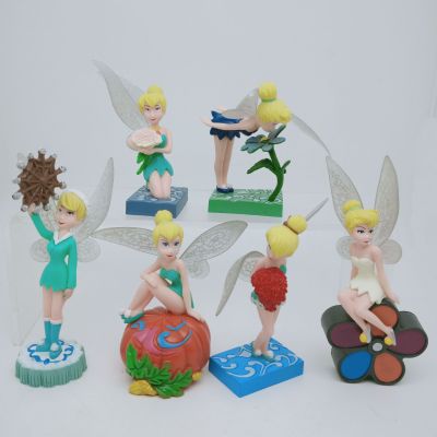 6 Wonderful FARCENT Hand-Made Elf Girl Doll Wings Little Fairy Cake Decoration Model Decoration Toys