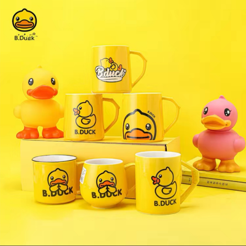 small yellow duck mug cute coffee cup outsole cup