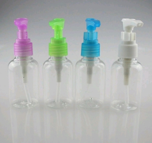 50ml plastic bottle， lotion bottle， shampoo， shower gel， hand sanitizer travel bottle
