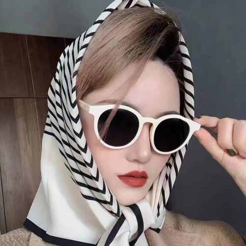 Personalized Cashew Stripe New Print European and American Sunscreen Beach Towel Headscarf Hair Band Factory Direct Sales