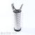 The new aluminum alloy counter type glasses display rack wholesale can rotate round square with mirror sunglasses shelf