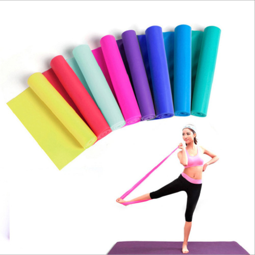New Yoga Fitness Pull Strap Elastic Belt Body Shaping Elastic Sheet Leg Shaping Pull Paster TPE Material Tough Foot