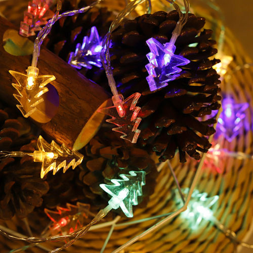 new led christmas tree string lights holiday decorative lights window lights flashing lights ins girl heart photo props