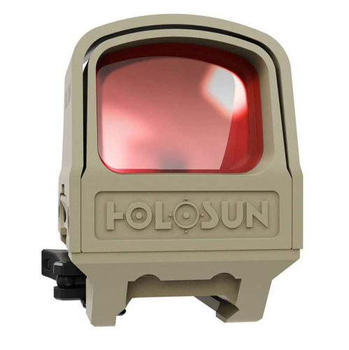 Holosun， genuine Red Dot Sight， Sand Color， Metal， 20mm Rail， miguo Live Ammunition