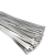 Metal Zipper Tie 4.6 * 300mm Heavy Duty 304 Stainless Steel Ribbon 200 Lbs Tensile Strength Self-Locking Strap