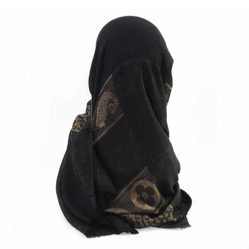 New Rayon Jacquard Scarf Middle East Headcloth Shawl