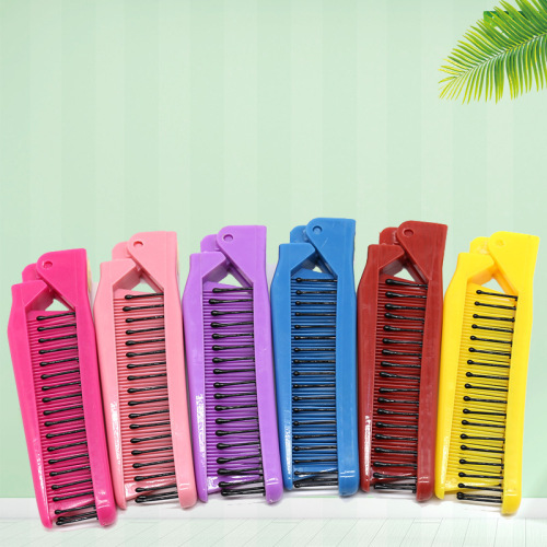 spot supply hairdressing comb folding comb household portable comb folding comb