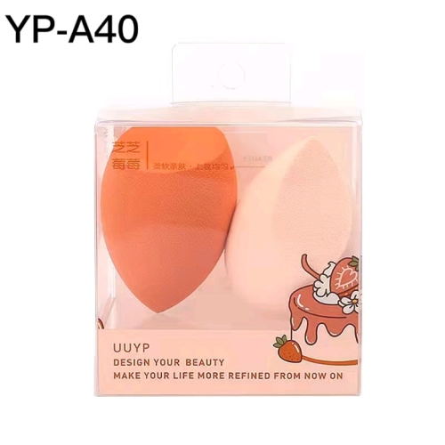Two Packs Wet and Dry Beauty Egg for Ladies and Students make-up Becomes Bigger with Water Beauty Puff