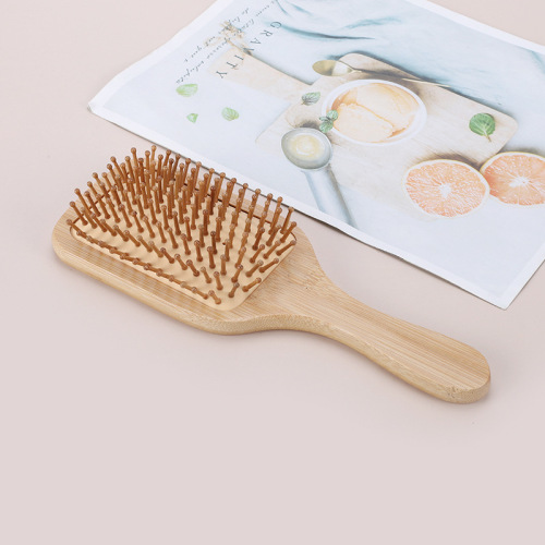 new bamboo airbag comb anti-static not frizz straight hair comb skin health massage air cushion comb spot