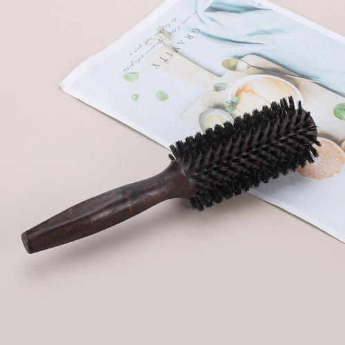 new lotus wheel roller comb cute inner buckle styling hairdressing cylinder roller comb anti-static dormitory household curl comb