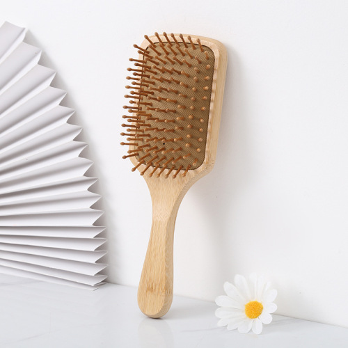 new air cushion comb nanmu anti-static hair comb household women‘s square long hair hairdressing curly hair airbag comb
