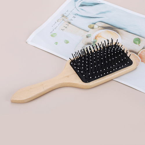 Spot Theaceae Air Cushion Comb Hair Massage Scalp Meridian Theaceae Wooden Comb Not Rough and Smooth Hair Hair Styling Comb