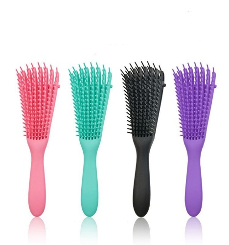 factory direct production multifunctional straight hair massage comb fluffy curly hair octopus straight hair ribs wholesale comb