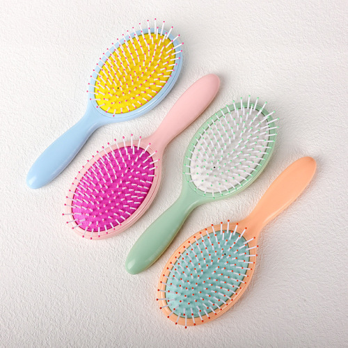 TikTok Hot Fragrance Air Cushion Comb Plastic Massage Smooth Hair Not Knotted Hairdressing Comb Fragrance Comb Factory Direct Sales