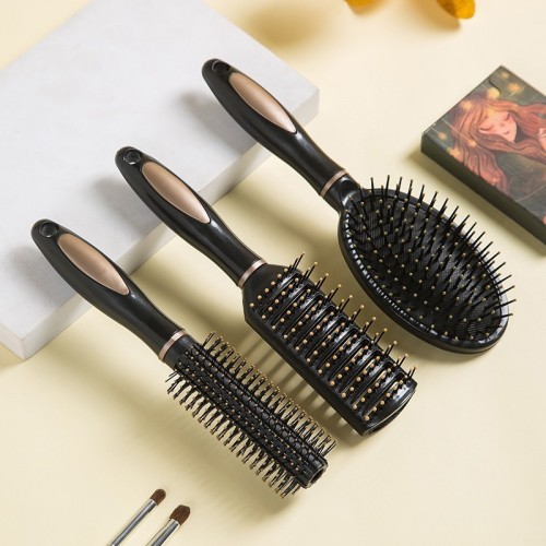 Home Air Cushion Airbag Comb Plastic Hairbrush Massage Comb Inner Buckle Hair Curling Comb Hairdressing Shunfa Styling Rib Comb Wholesale