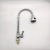 Basin Single Hole Faucet Bathroom Washbasin Kitchen Single Sink Adjustable Universal Extension Basin Single Cold Water Faucet