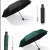 Full-Automatic UV Sun-Proof UV-Proof Folding Black Glue Sun Umbrella Men's and Women's Dual-Use Three-Fold Sun Umbrella Umbrella