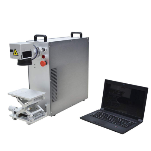 portable small fiber laser engraving machine adjustable laser stainless steel marking machine laser alloy printer