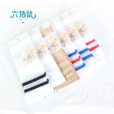 Liuzhishu Summer Thin Velvet Children's Tube Socks Stockings Korean Fashion Knee Length Socks Calf Socks