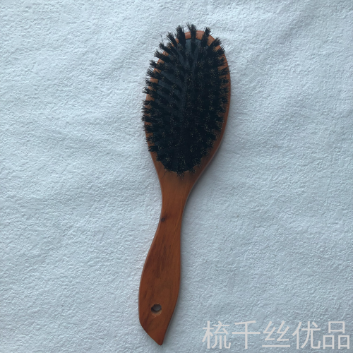Bristle Wooden Comb Air Bag Comb Can Be Used for Modeling Hair Smooth Head Massage Anti-Static Comb Smooth Hair Ladies