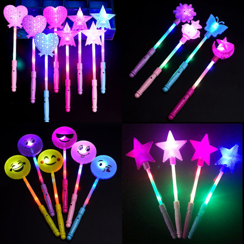 New Lace Love Glow Stick Flash Stick Night Fairy Stick Summer Night Market Activity Place Cheer Products Wholesale 