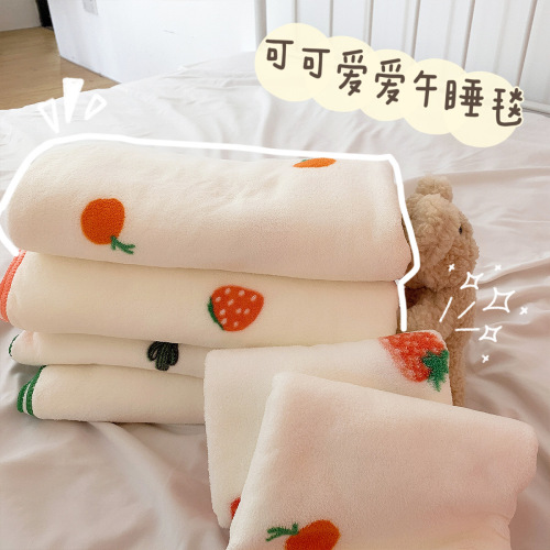 Ins Style Cute Bath Towel Household Absorbent Wrapping Towel Towel Large Face Cloth Strawberry Bath Towel New Set 