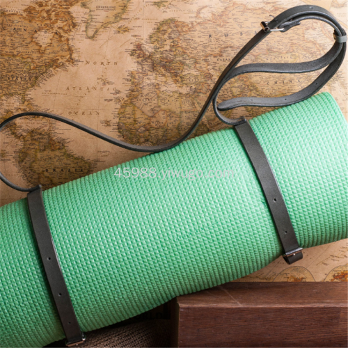 Yoga Mat Leather Strapping Creative Gift Hiking Outing Picnic Blanket Binding Field Blanket Band 