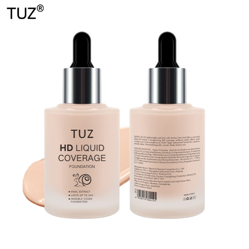 Tuz-0412hd Concealing Foundation Moisturizing Cream Skin Long Lasting Smear-Proof Makeup Exclusive for Cross-Border