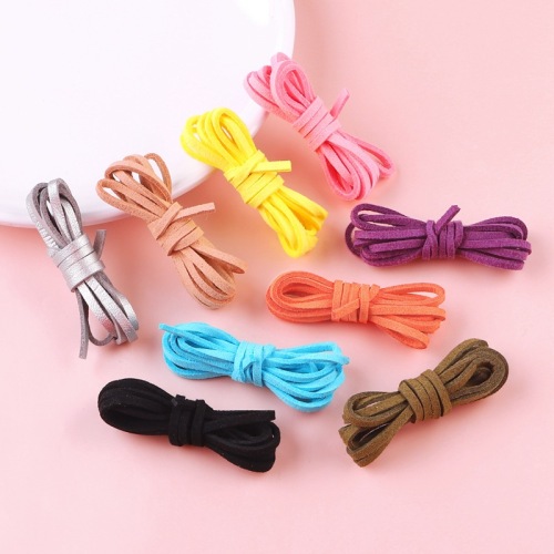 3mm korean suede rope handmade material bracelet necklace braided rope diy ornament accessories accessories