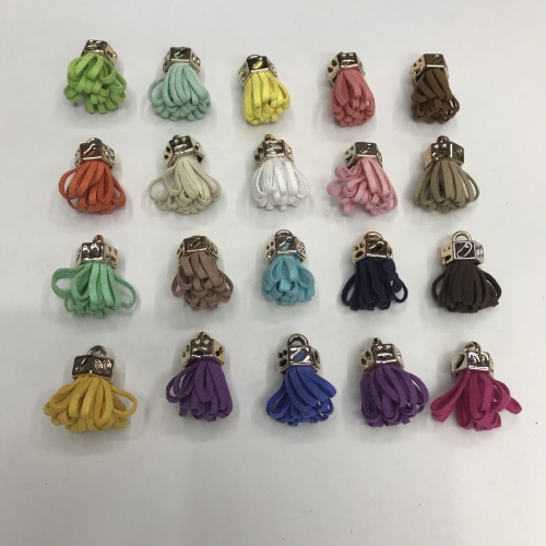 korean velvet tassel lantern flower tassel ornament accessories hollow out tassel clothing accessories in stock